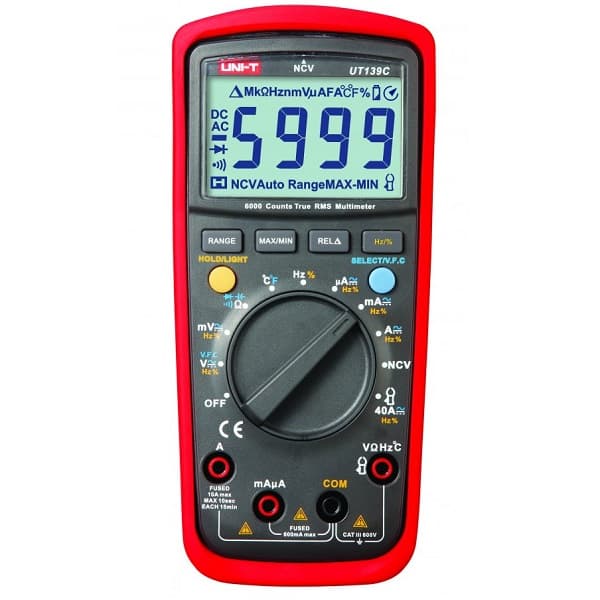 UNI-T UT139C True-RMS Digital Multimeter