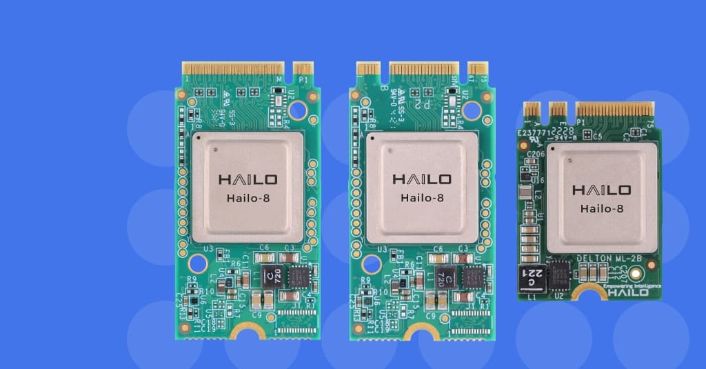 Hailo-8 M.2 AI Accelerator Module 26 TOPS (HM218B1C2HAE)