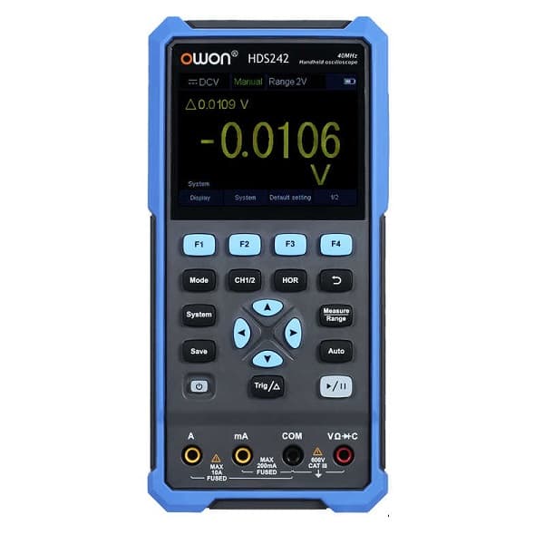 OWON HDS242 Handheld Oscilloscope Multimeter