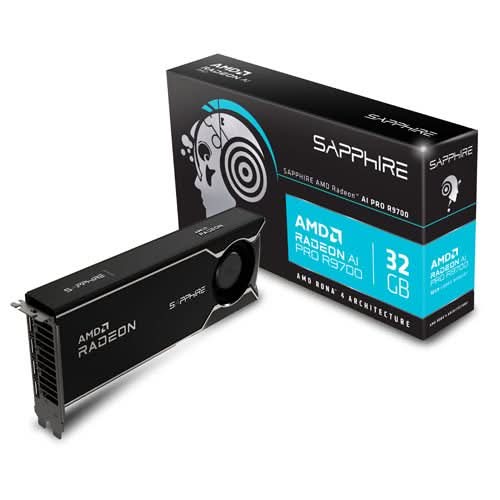 AMD Radeon AI PRO R9700 32GB