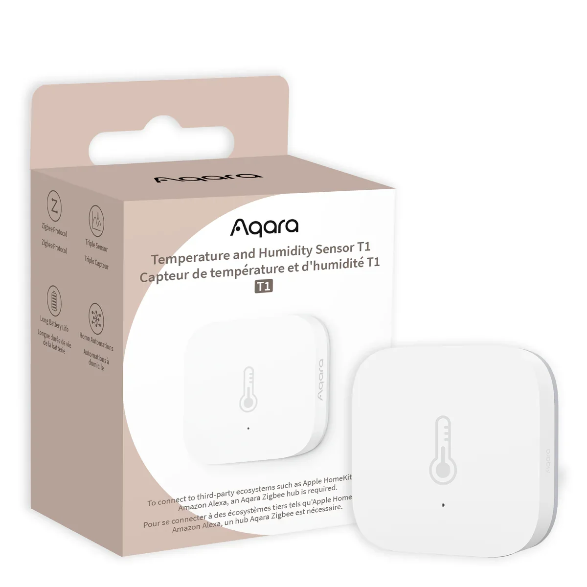 Aqara Temperature and Humidity Sensor T1 (TH-S02D)