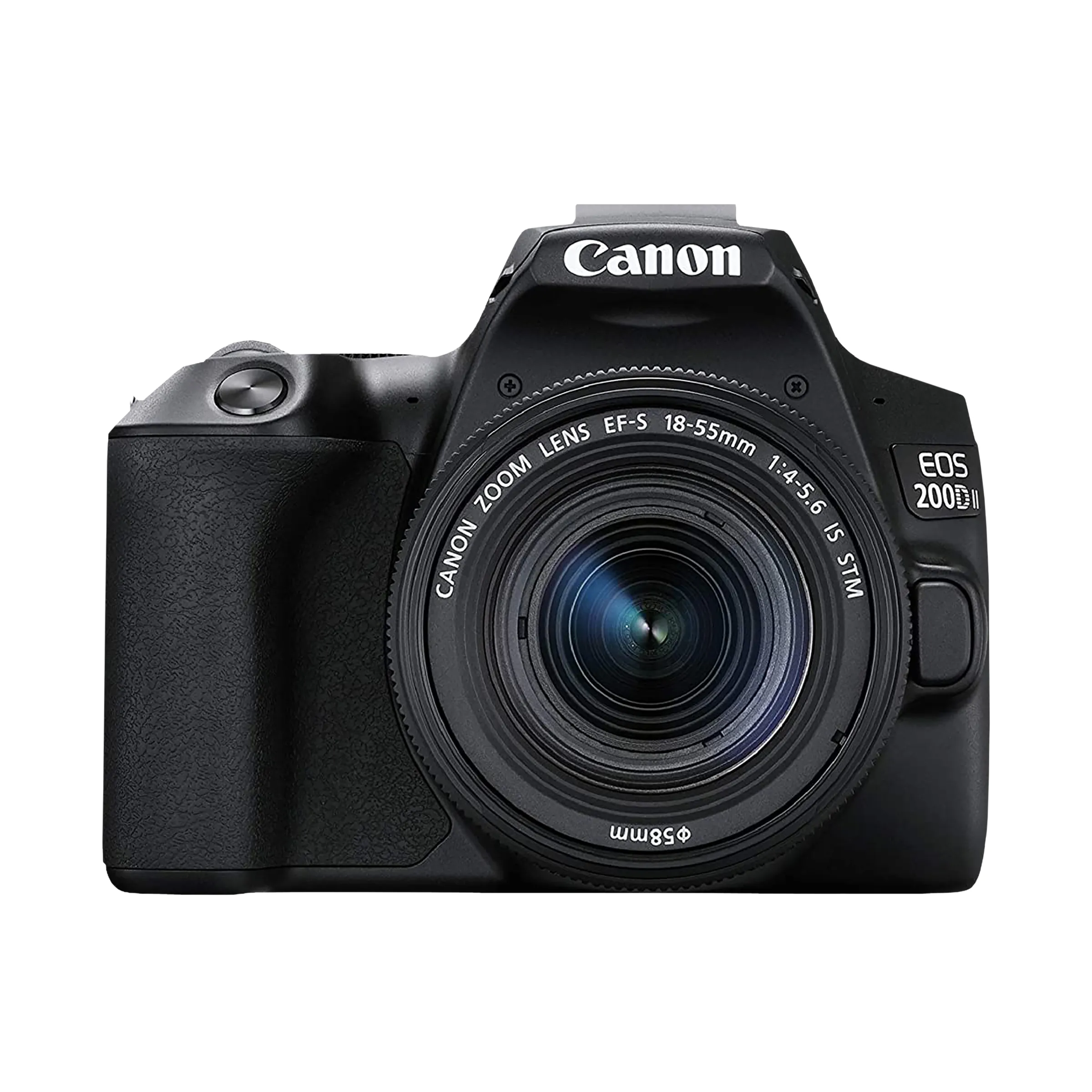 Canon EOS 200D II with EF-S 18-55mm f/4-5.6 IS STM (Black)