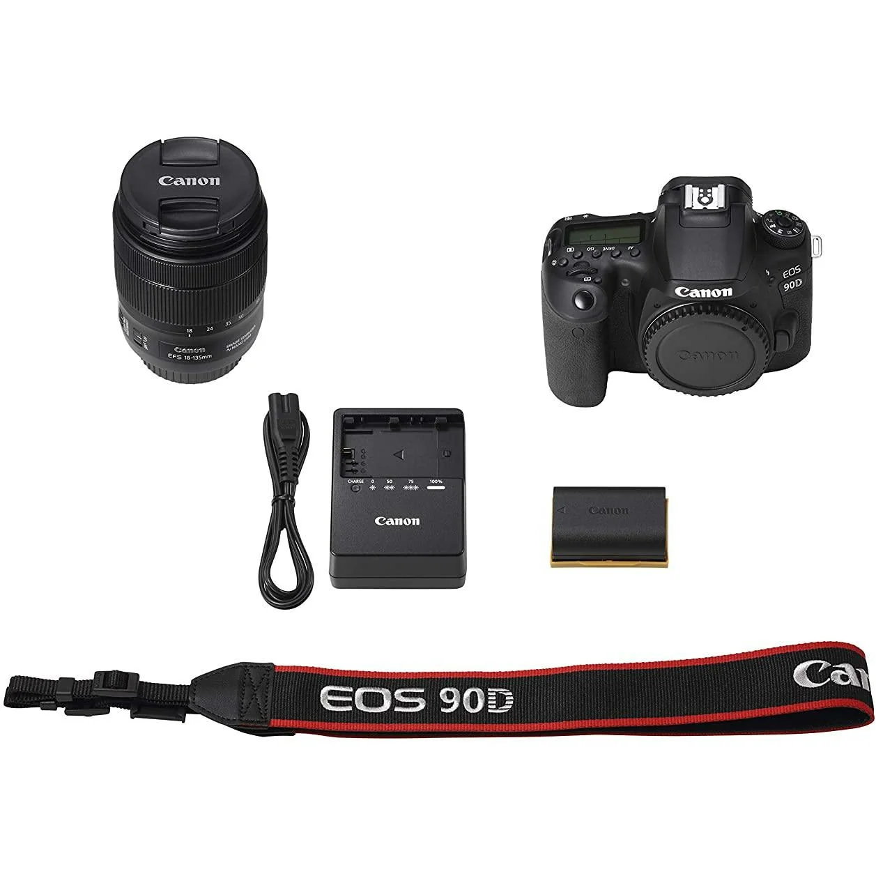Canon EOS 90D with EF-S 18-135mm f/3.5-5.6 IS USM Kit