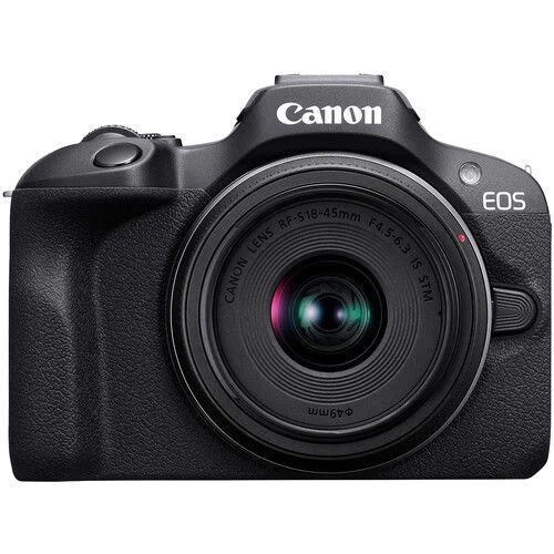 Canon EOS R100 with RF-S18-45mm F4.5-6.3 IS STM