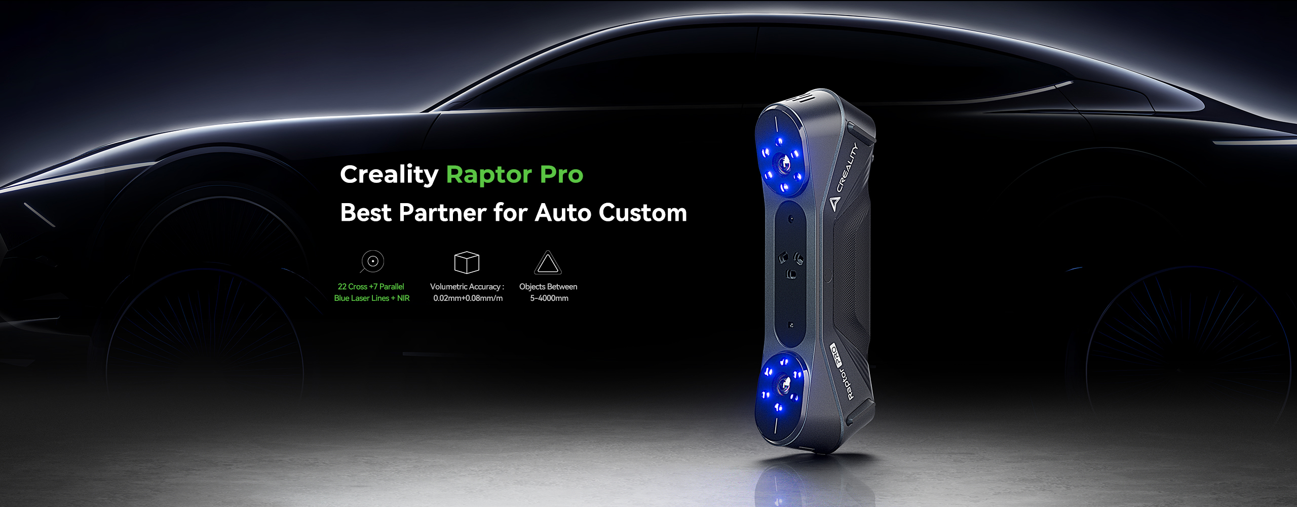 Creality Raptor Pro 3D Scanner