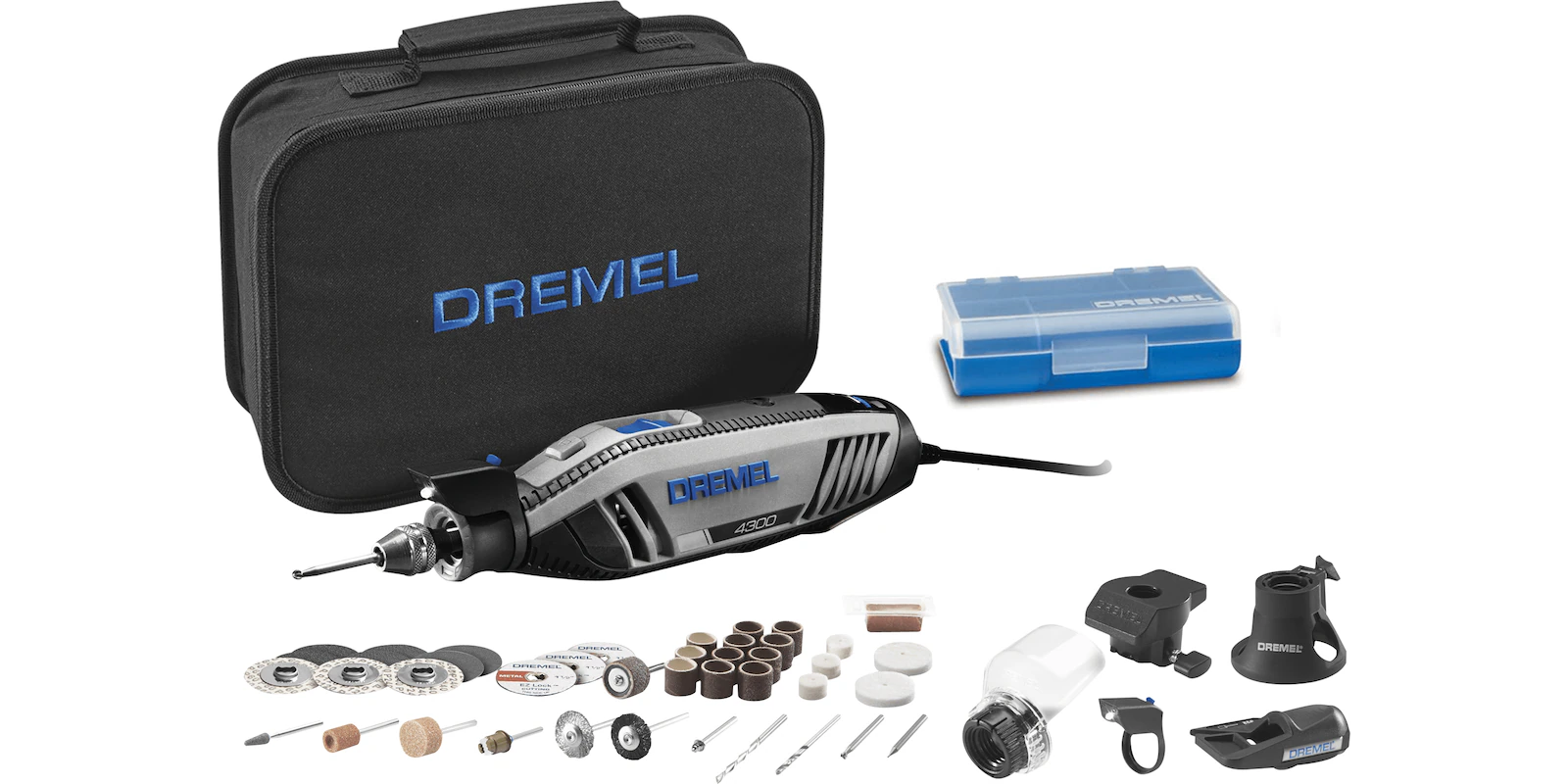 Dremel 4300-5/40 Variable Speed Rotary Tool Kit (F0134300SC)