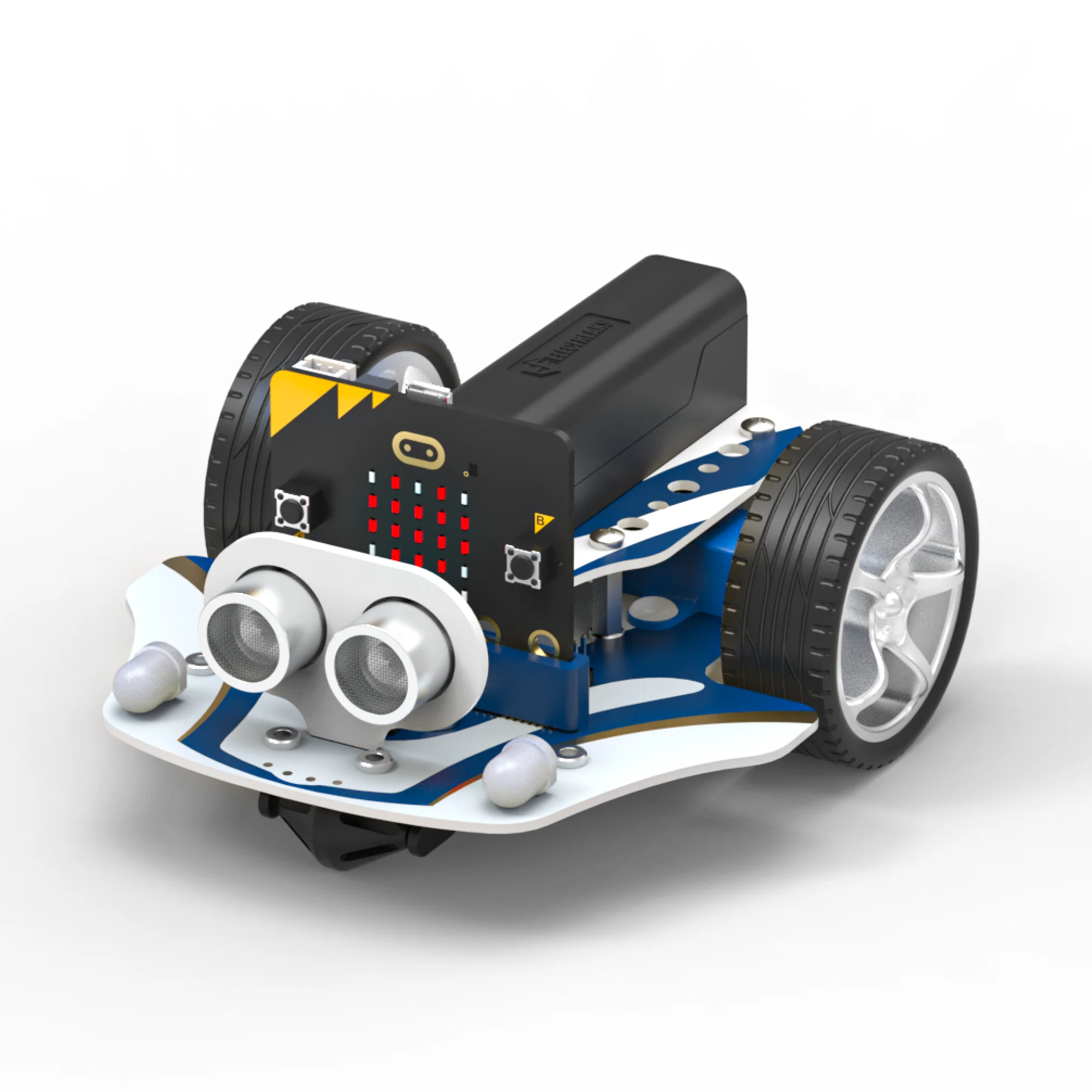 ELECFREAKS Smart Cutebot Pro V2 for micro:bit (EF08292, Without micro:bit/Battery)