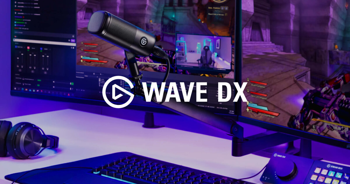 Elgato Wave DX Dynamic XLR Microphone