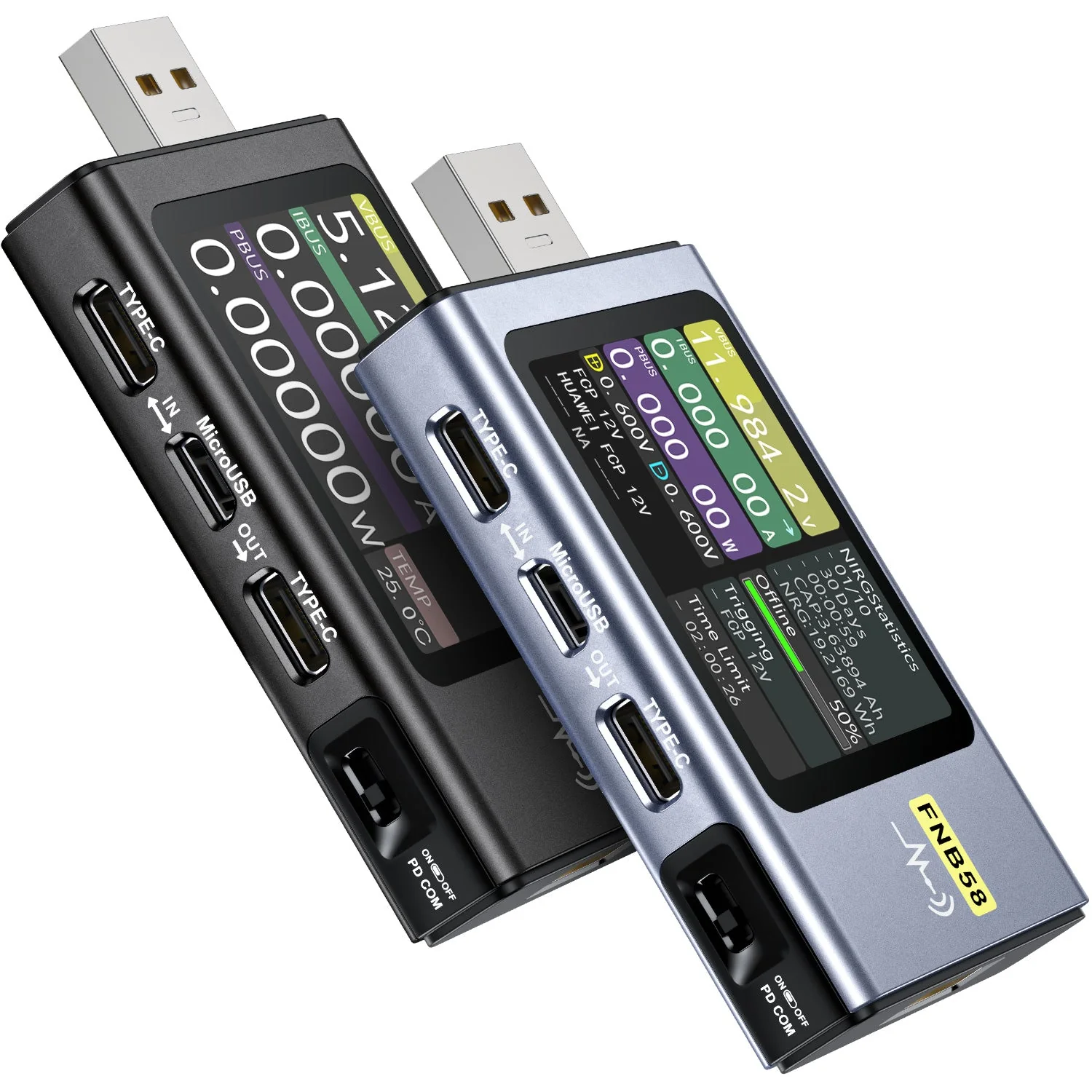 FNIRSI FNB58 USB Fast-Charge Tester