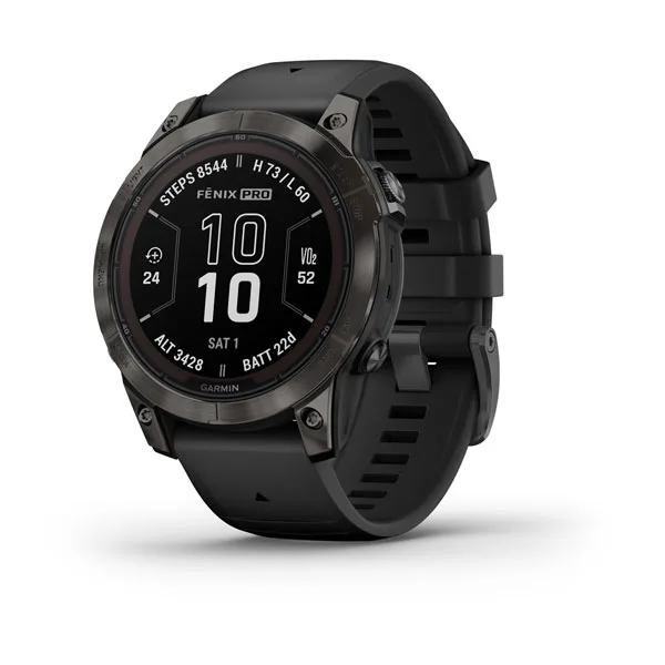 Garmin fenix 7 Pro Sapphire Solar 47mm Carbon Grey DLC Titanium (010-02777-11)