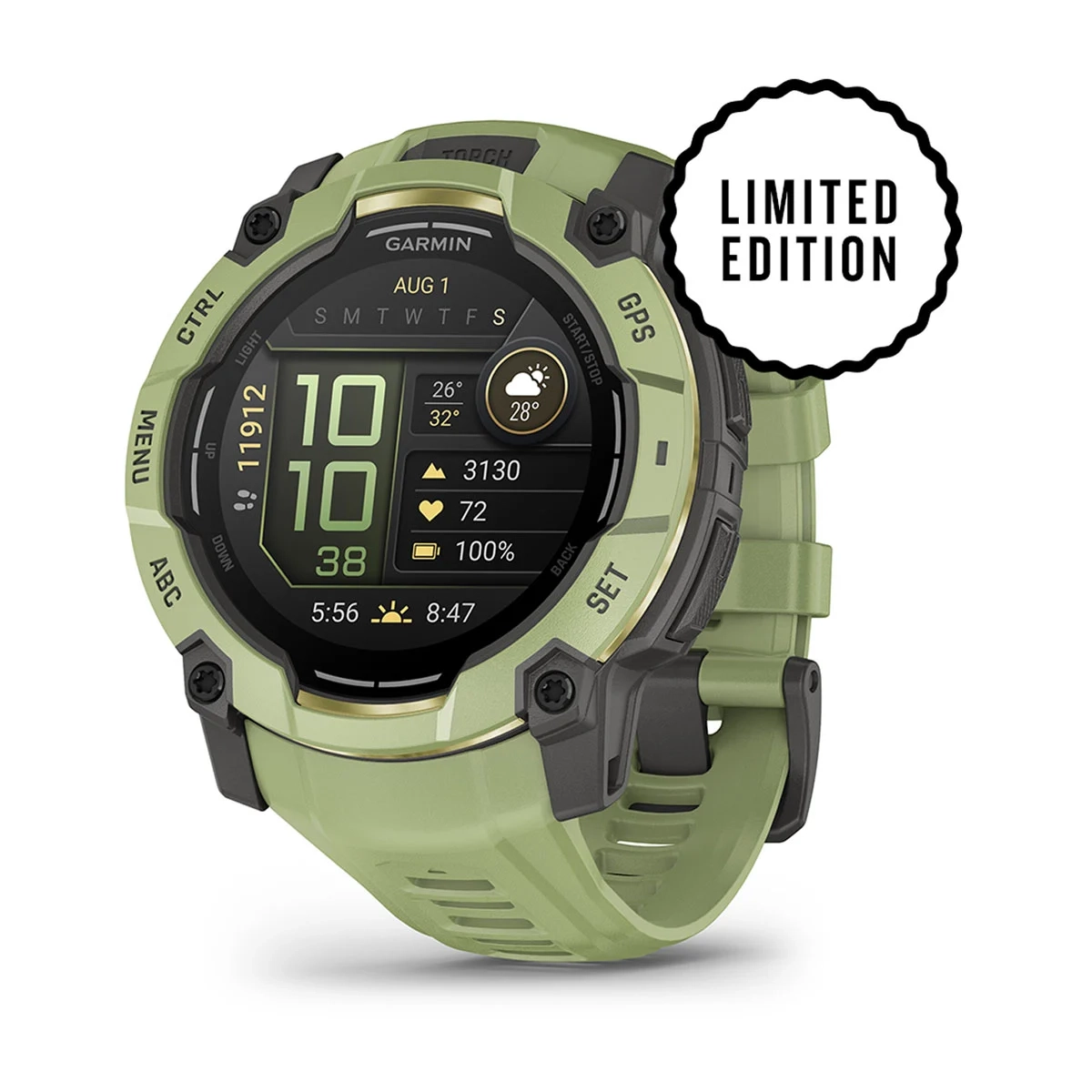 Garmin Instinct 3 50mm Solar Whitestone (010-02935-03)