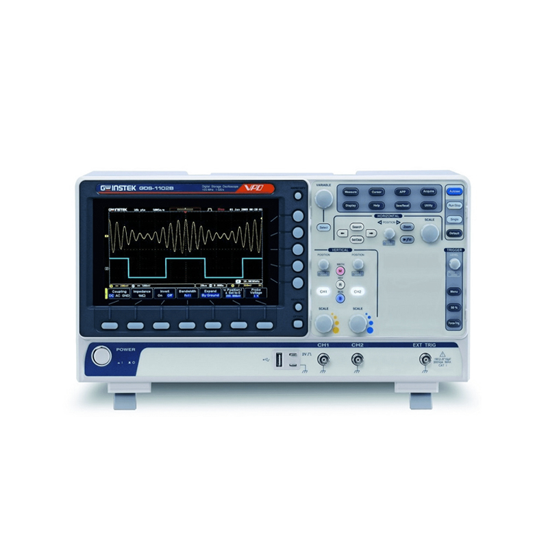 GW Instek GDS-1102B 100MHz 2 Channel Digital Storage Oscilloscope