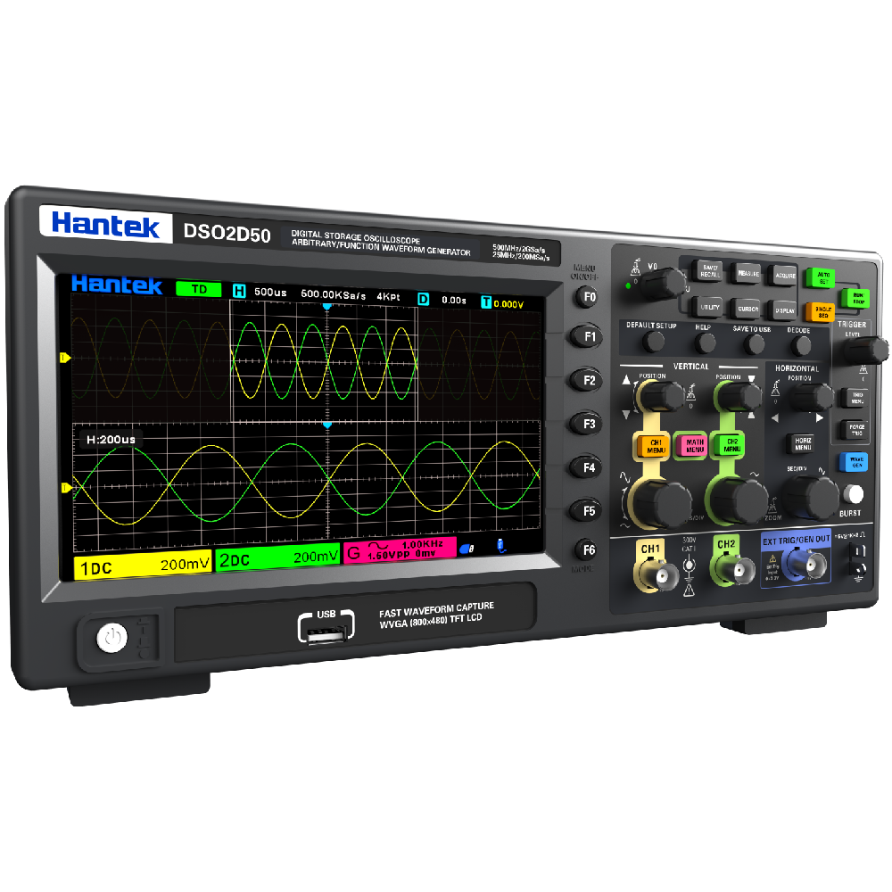 Hantek DSO2C20 200 MHz 2-Channel Digital Storage Oscilloscope