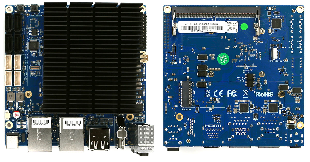 Hardkernel ODROID-H4 Plus (Intel N97, dual 2.5GbE, 4x SATA)