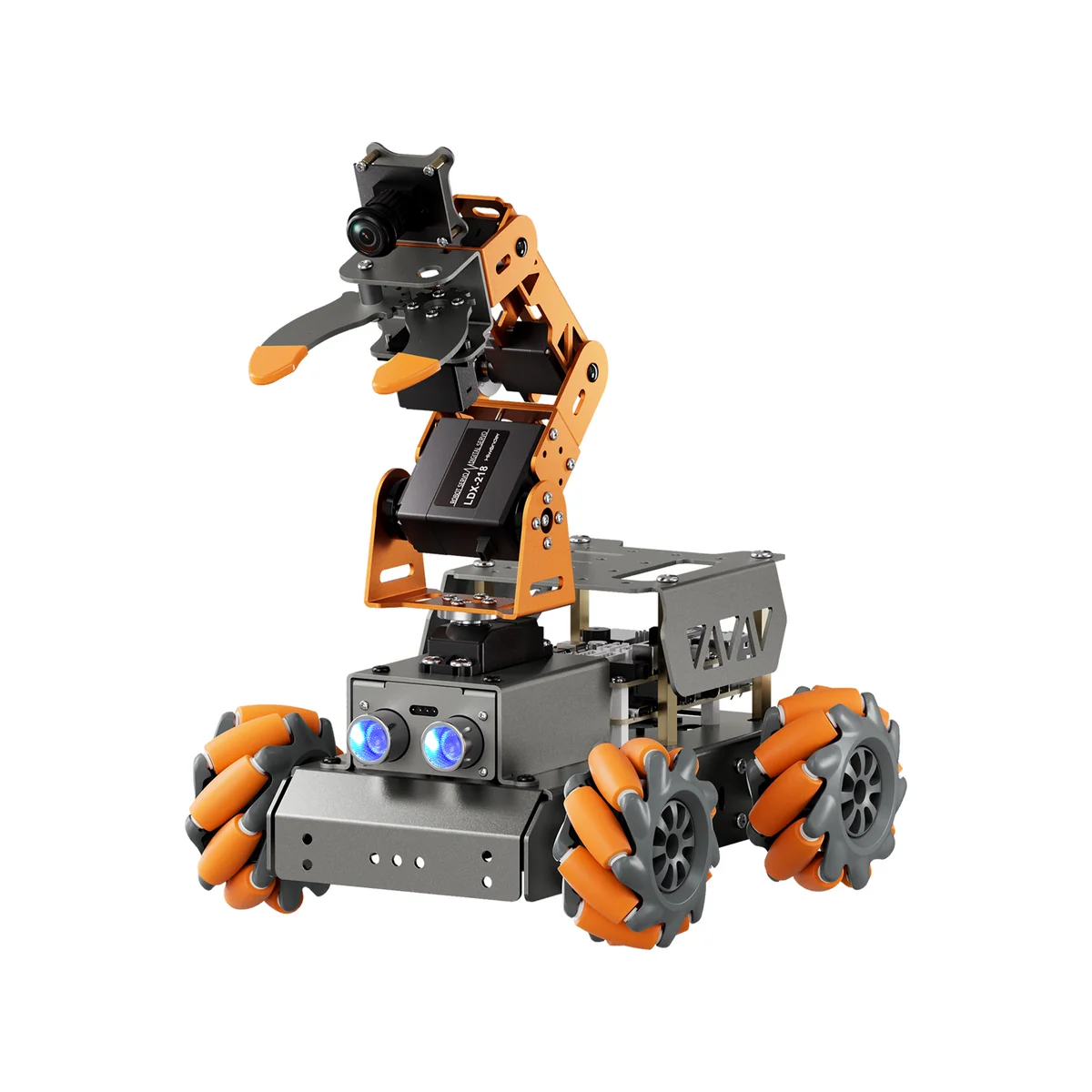 Hiwonder MasterPi AI Vision Robot Car with 5DOF Arm (Raspberry Pi 4B 4GB)