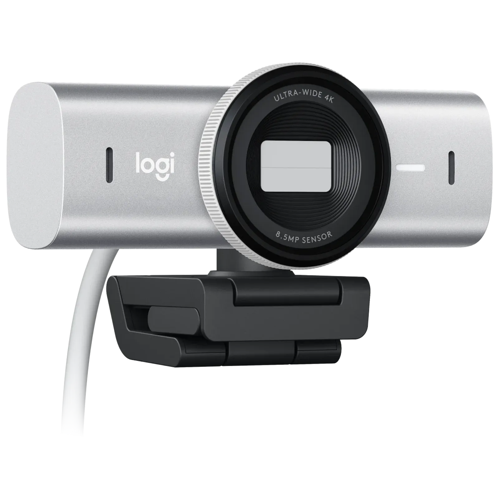 Logitech MX Brio 4K Webcam (Pale Gray, 960-001561)