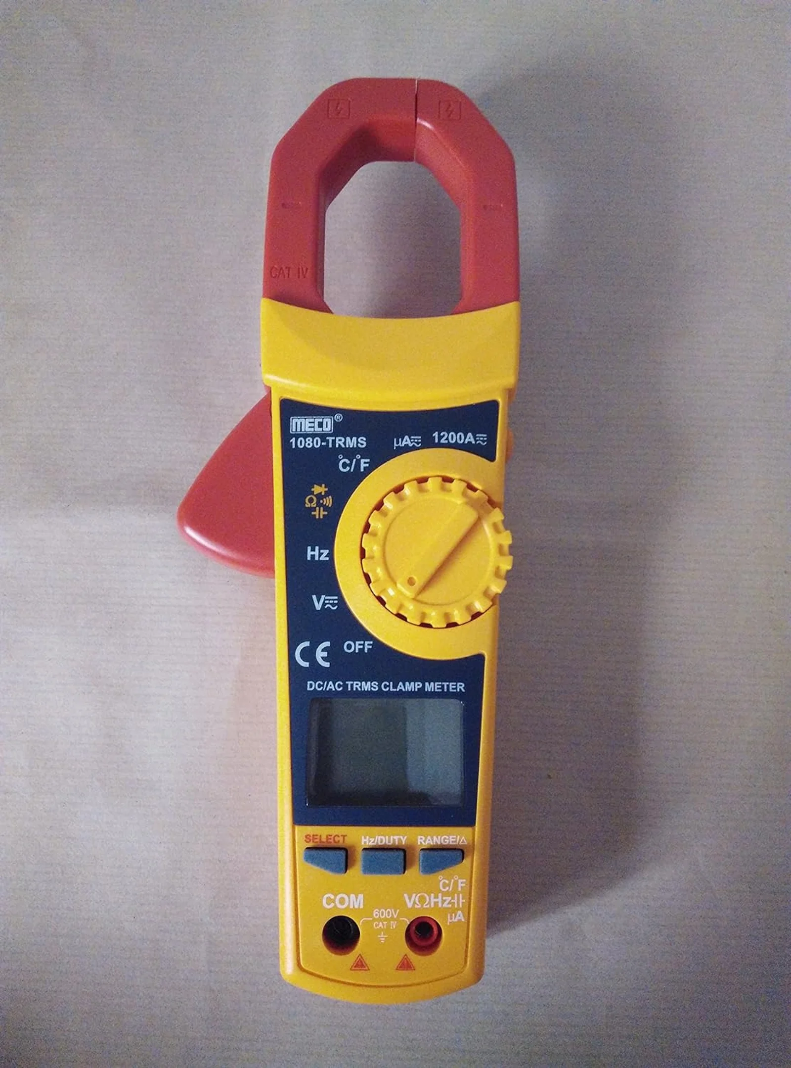 MECO 1080-TRMS 1200A AC/DC Digital Clamp Meter