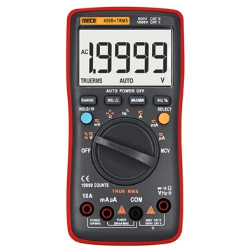 MECO 450B+TRMS 4½-Digit 19999-Count Autoranging Digital Multimeter