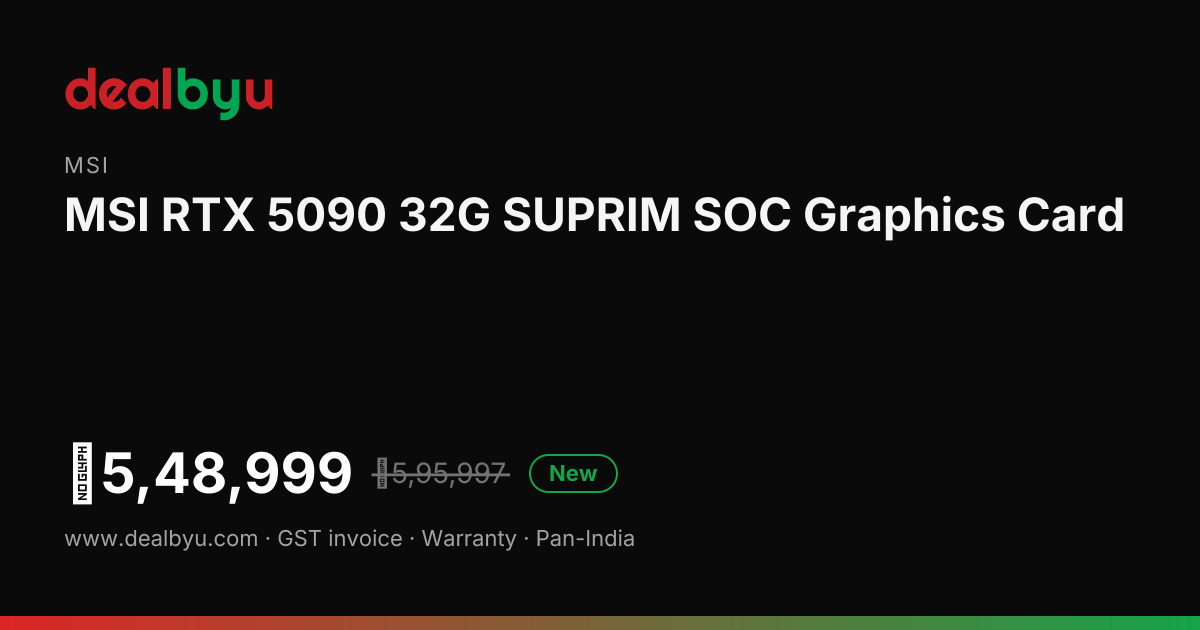 NVIDIA GeForce RTX 5090