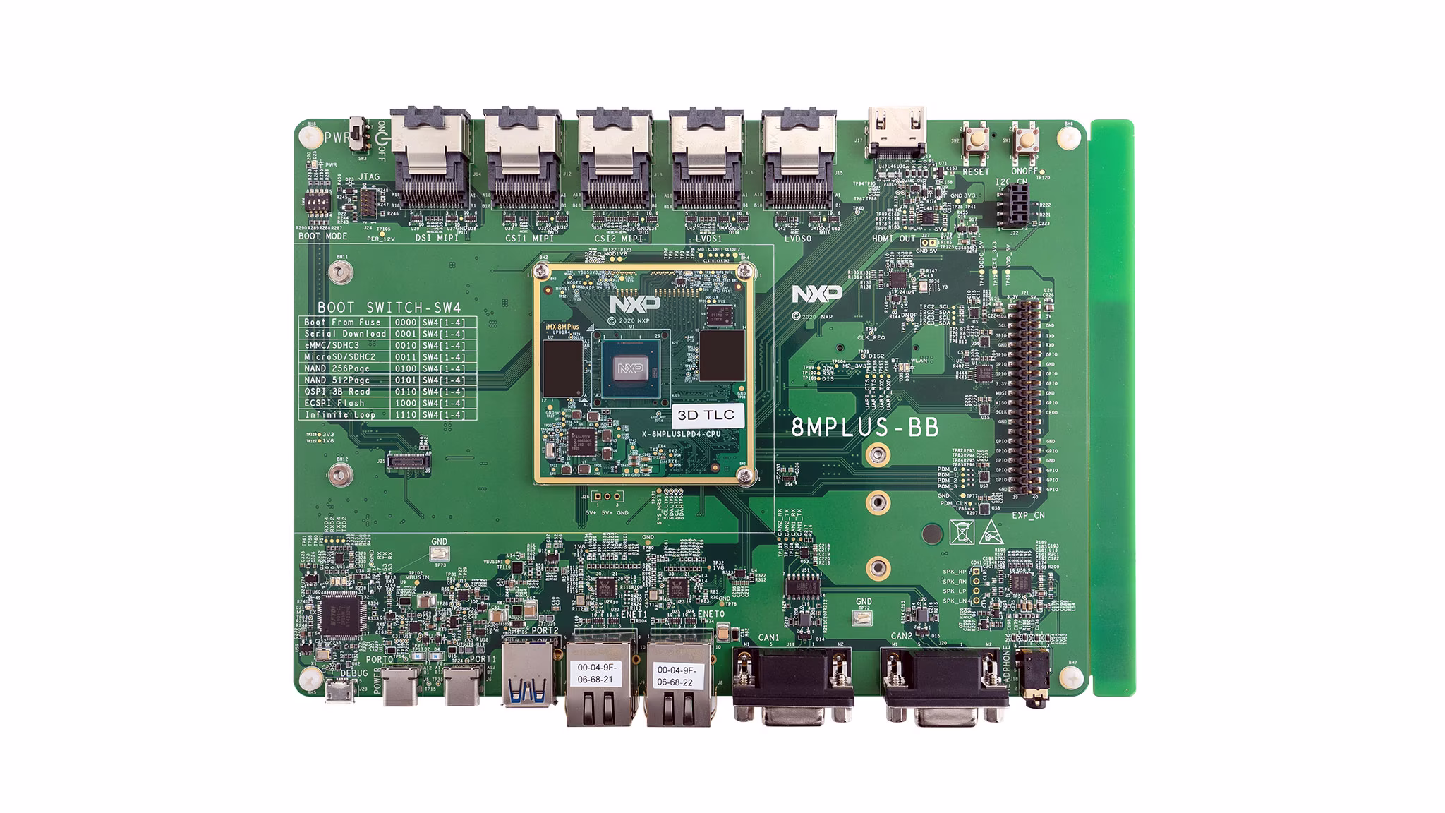 NXP i.MX 8M Plus Evaluation Kit 8MPLUSLPD4-EVK