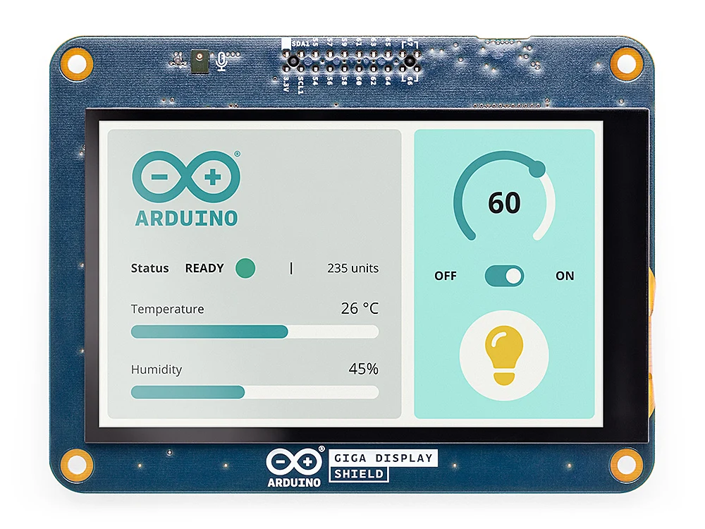 Official Arduino GIGA Display Shield (ASX00039)