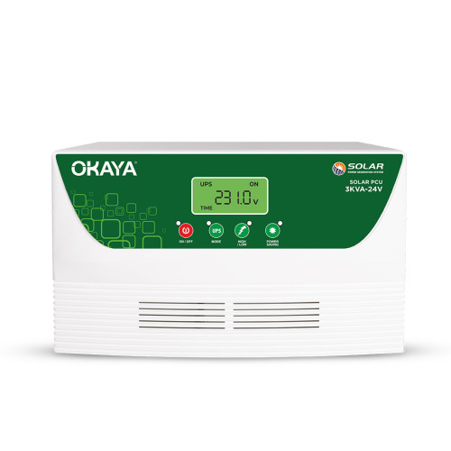 Okaya Solar PCU 3KVA-24V PWM TwinCharge