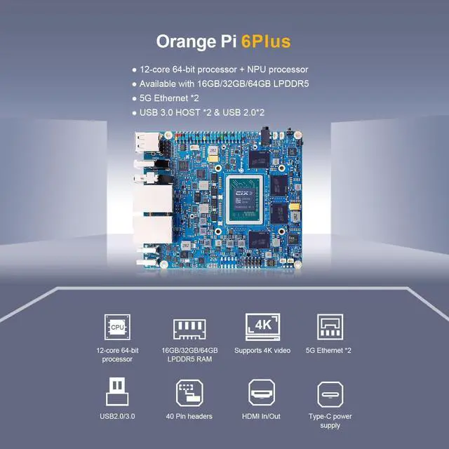 Orange Pi 6 Plus 32GB