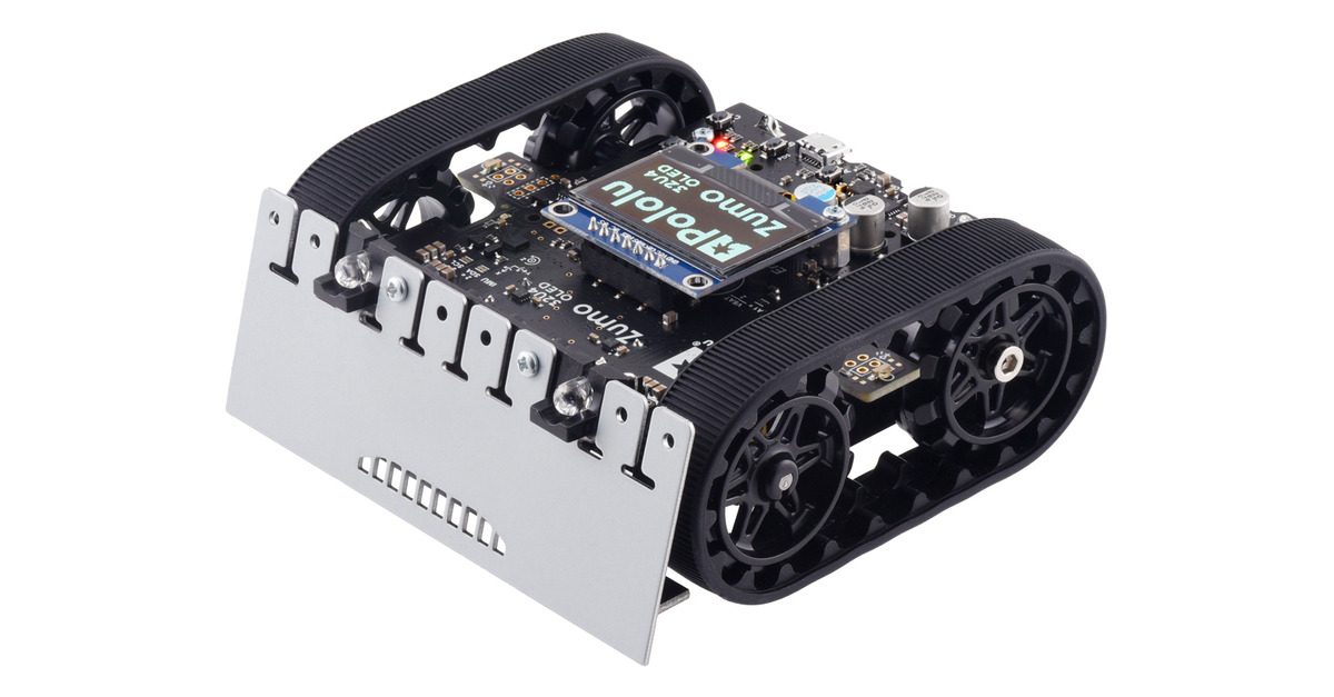 Pololu Zumo 32U4 OLED Robot (100:1 HP, #4993)