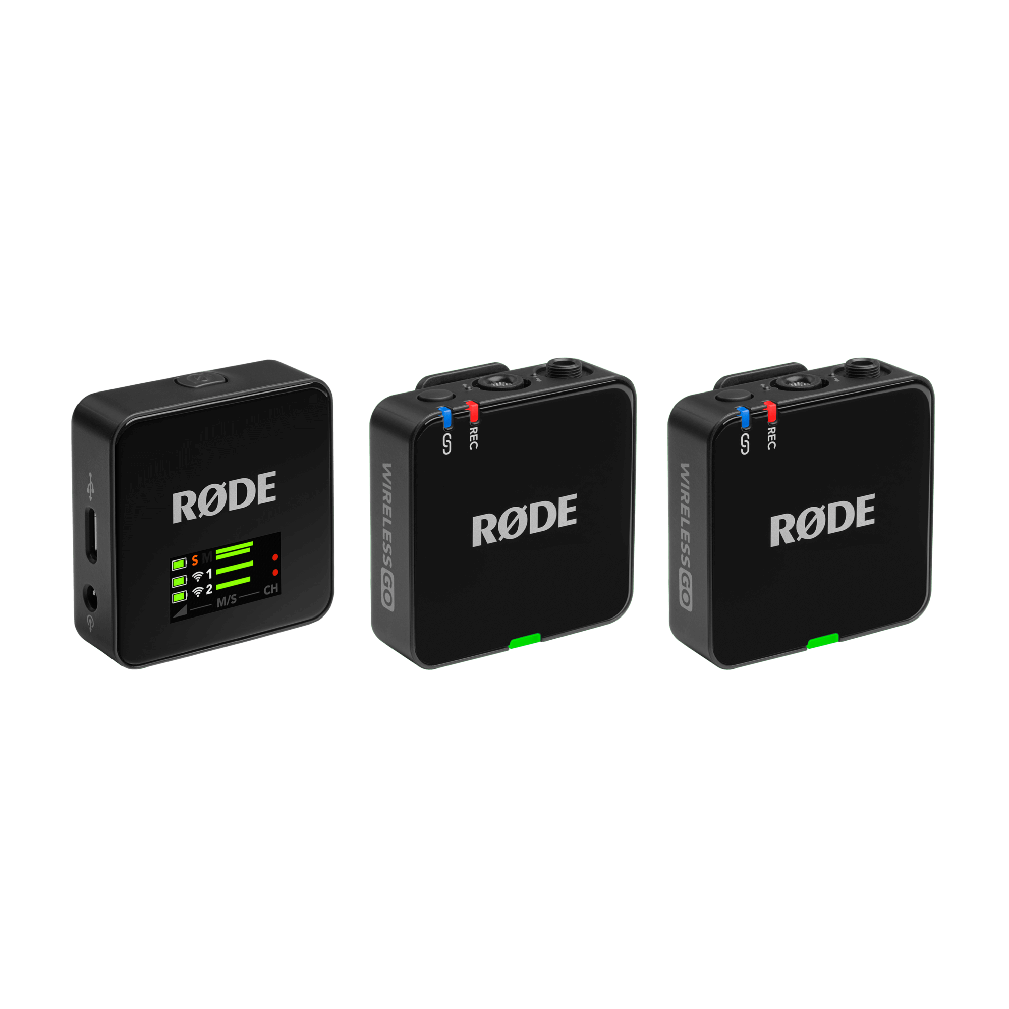 RODE Wireless GO (Gen 3) 2-Person Wireless Microphone System (Black)