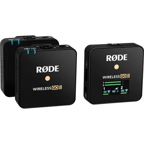 RODE Wireless GO II 2-Person Wireless Microphone/Recorder
