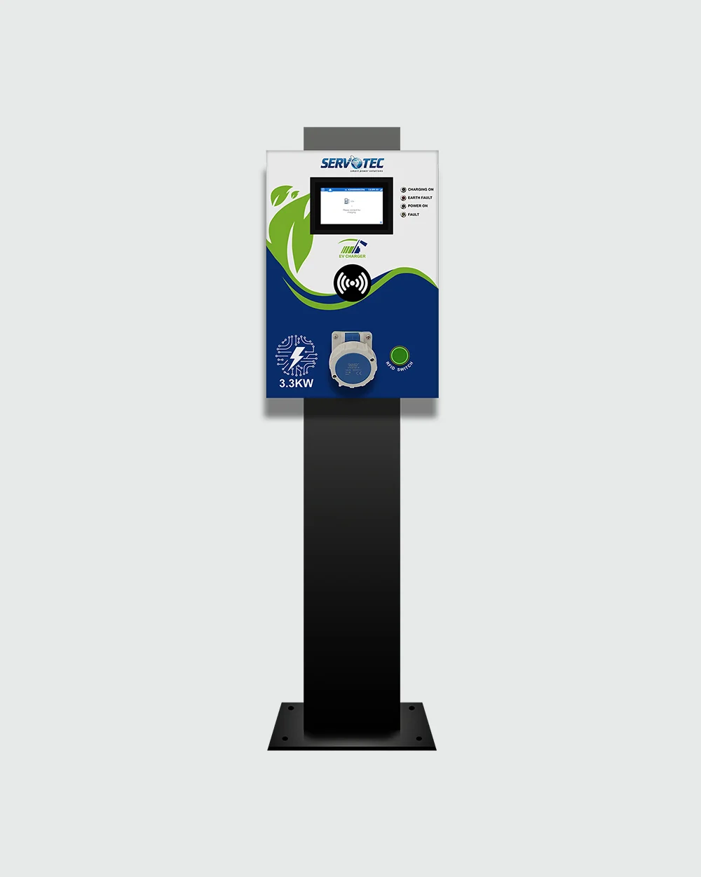 Servotech 3.3kW AC EV Charger