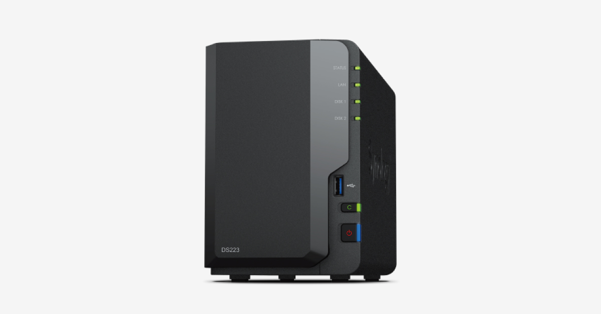 Synology DiskStation DS223 2-Bay NAS