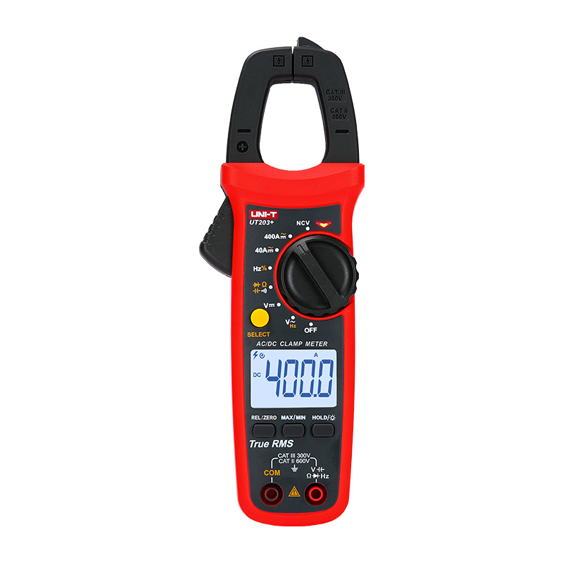 UNI-T UT203+ 400A True-RMS AC/DC Clamp Meter
